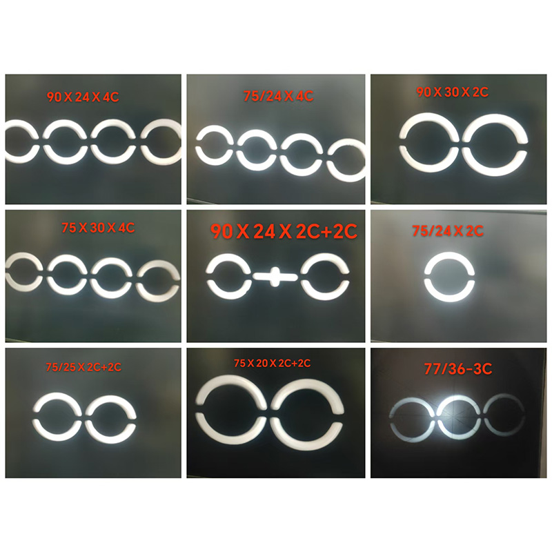 Série de fils sertis creux colorés HOY